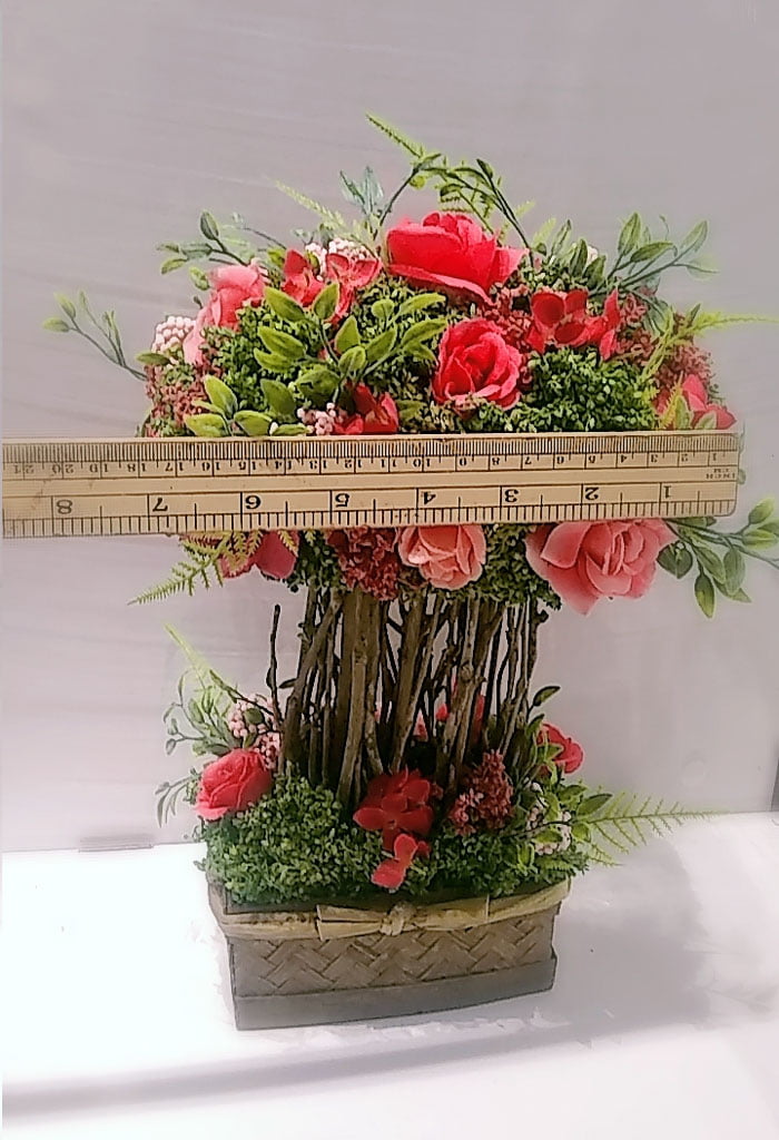 Flower Express Paradise 04007 Rattan Planter Sri Lanka Made