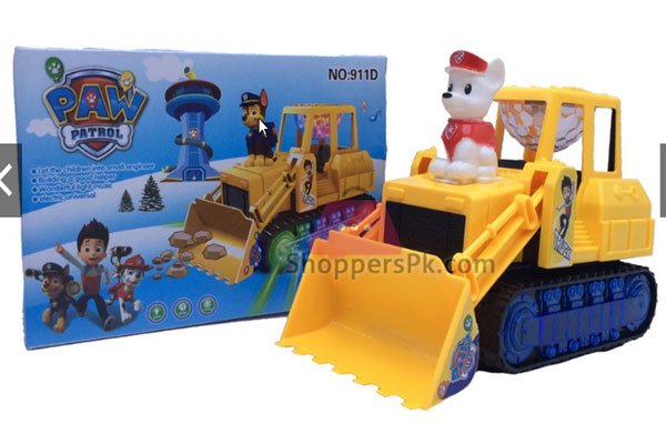 Paw Patrol Bulldozer With Light And Sound For Kid