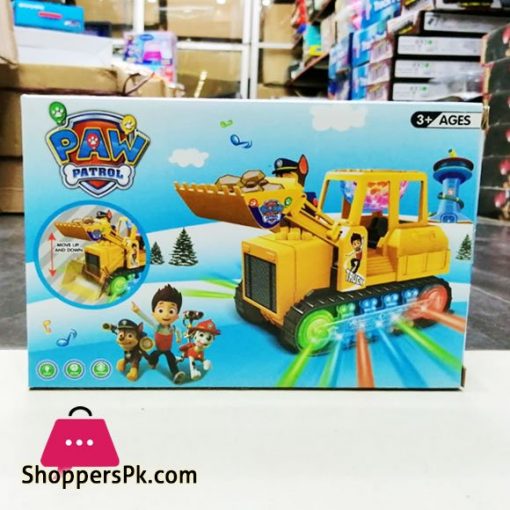 Paw Patrol Bulldozer With Light and Sound For Kid