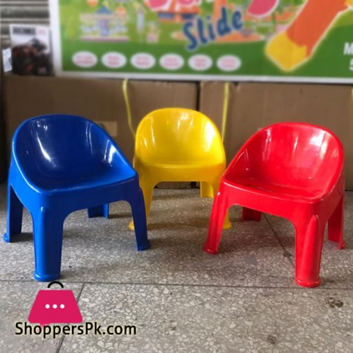 Plastic kids Chair Multi Color 1 Pcs