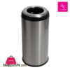 Primanova Lima Stainless Steel Dustbin Half Cover M-E24-K0630 Liter Turkey Made