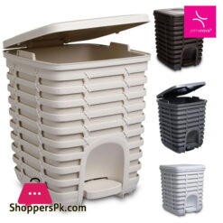Primanova Palm Pedal Dustbin 9 Liter Turkey Made M-SAS07