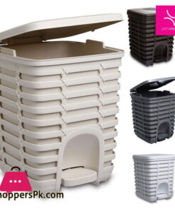 Primanova Palm Pedal Dustbin 9 Liter Turkey Made M-SAS07