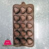 Silicone Chocolate Heart Mould Mb1