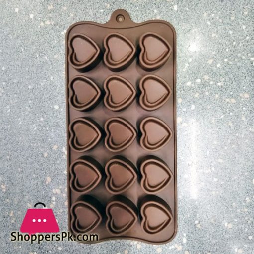 Silicone Chocolate Heart Mould MB1