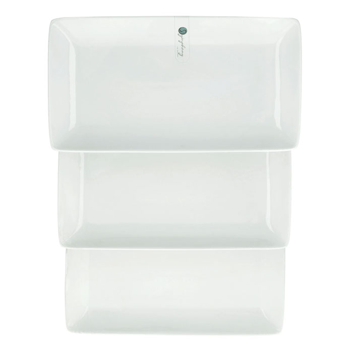 Symphony 3 Tier Rectangular Serving Dish #Sy4447