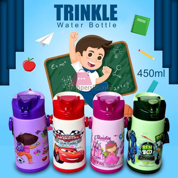 Trinkle Cartoon Character Water Bottle 450Ml One Piece