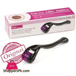 0.5 mm MT 540 Professional Titanium Microneedle Derma Roller Hair Regrowth Acne Scars Anti-aging Skin Therapy Dermatology System