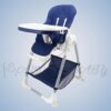 1014-B Blue Plain(19-1) Adjustable High Chair-In-Pakistan