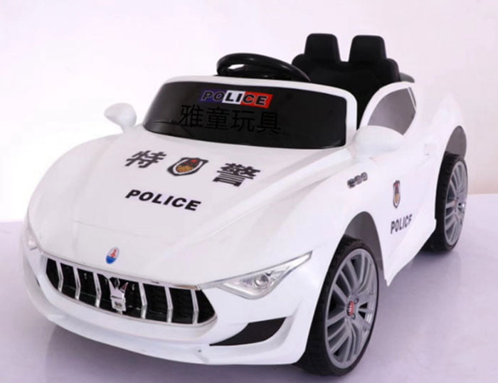 12V Electric Kids Ride On Car Maserati Police Car With Swing Ys-1788