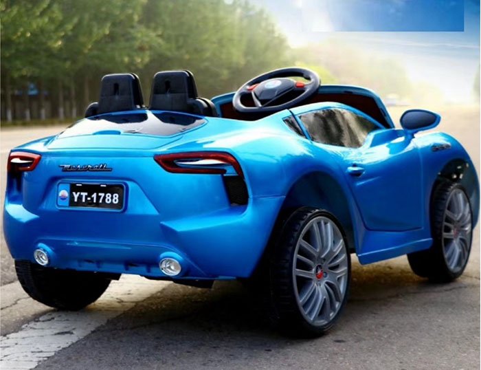 12V Electric Kids Ride On Car Maserati Police Car With Swing Ys-1788