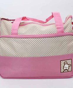 Baby Bag 5Pcs Set Pink Dot M&Amp;B - Image 4