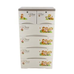 4+2 Drawers Cute Bear 160A5