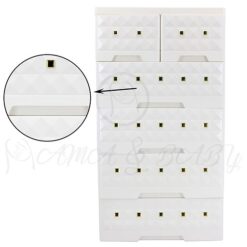 4+2 Drawers Button 8175