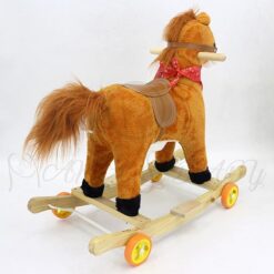 Rocking Horse With Wheel Small 011+M