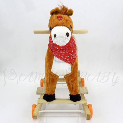 ROCKING HORSE WITH WHEEL SMALL 011+M