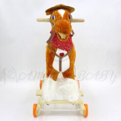 Rocking Horse With Wheel Medium 01+M