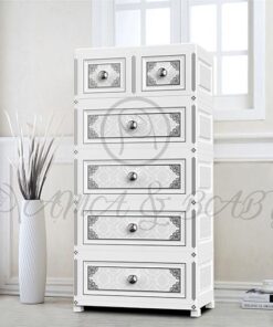 4+2 Jumbo Handle Drawer Supreme American Pearl White Na-705888 - Image 3