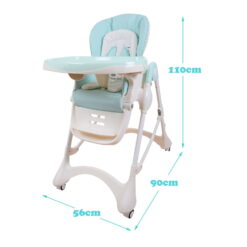 E-102S Blue High Chair
