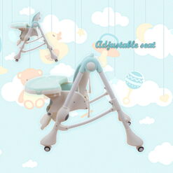 E-102S Blue High Chair