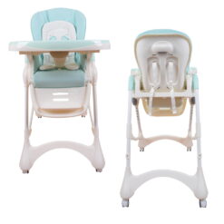 E-102S Blue High Chair