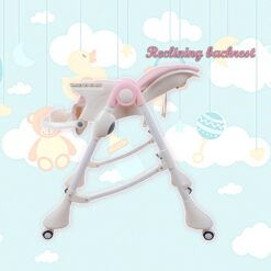 E-102S Pink High Chair