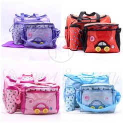 Mother Bag Jeans Cute Botton 3Pcs Set M&Amp;B