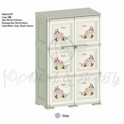 3Layer Love Red Rose 78403