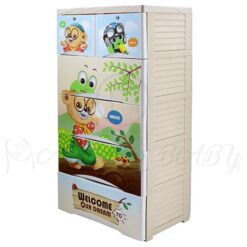 4+2 Drawer Minor Bear 8095