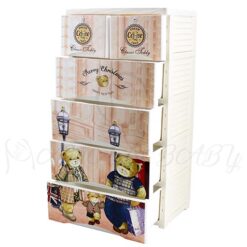 4+2 Drawer European Bear 6795