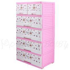 4+2 Drawer Floral Bear 6415