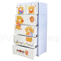 4+2 Jumbo Drawer Plush Bear 6835