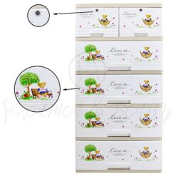 4+2 Jumbo Drawer Ship Bear 6615