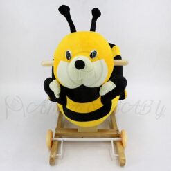Rocking Honey Bee With Wheel Dry-8117