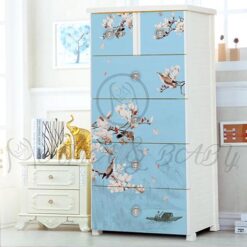 4+2 Jumbo Drawer Magnolia Light Blue Na-665869