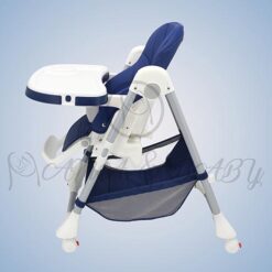 1014-B Blue Plain(19-1) Adjustable High Chair