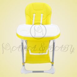 1014-B Yellow Plain(19-2) Adjustable High Chair