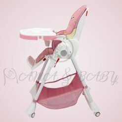 1015-C Pink Panda (19-5) Adjustable High Chair