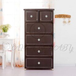 4+2 JUMBO DRAWER CHINESE COFFEE BROWN NA-665812-in-Pakistan