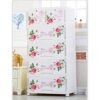 4+2 Jumbo Drawers White Pink Flower 705873-In-Pakistan