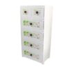 4+2 Jumbo Handle Drawers White Green Flower 705863-In-Pakistan
