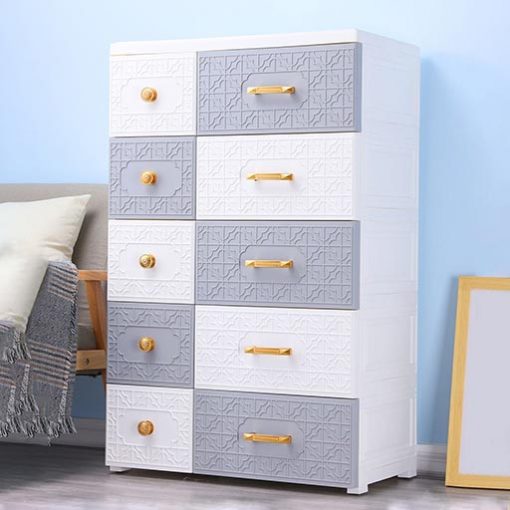 5+5 DRAWERS NEW CHINESE STYLE – NORDIC GREY 675325