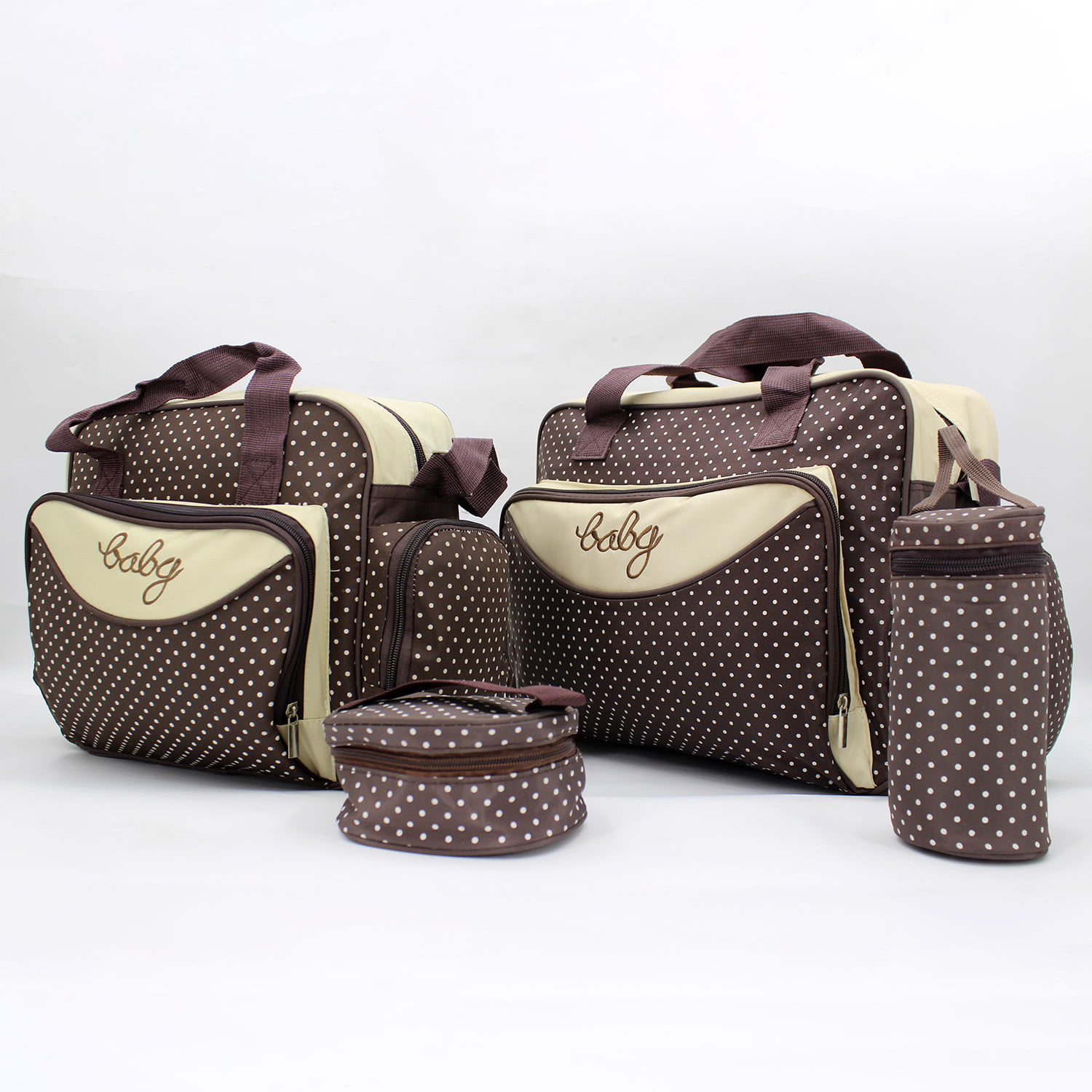 Exclusive Diaper Bag 4Pcs Set 8171 M&Amp;B 4 Exclusive Diaper Bag 4Pcs Set 8171 M&Amp;B - Image 2