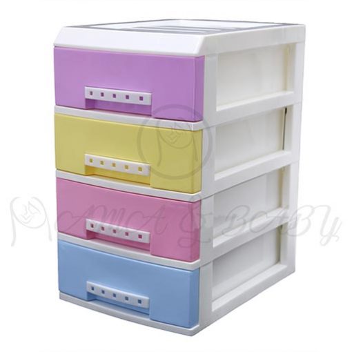 4LAYER MINI DRAWERS WITH HANDLE MULTI COLOUR HD172338-in-Pakistan