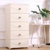 5 Layers Drawers Shangya Continental – Nordic White 395512-In-Pakistan