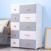 5+5 Drawers New Chinese Style – Nordic Grey 675325-In-Pakistan