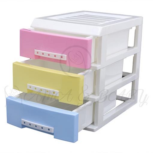 3LAYER MINI DRAWERS WITH HANDLE MULTI COLOUR HD172337
