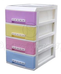 4Layer Mini Drawers With Handle Multi Colour Hd172338 - Image 2