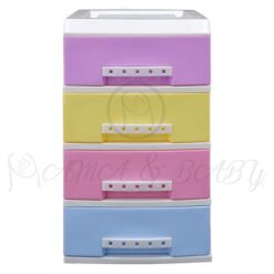 4Layer Mini Drawers With Handle Multi Colour Hd172338