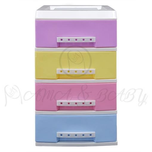 4LAYER MINI DRAWERS WITH HANDLE MULTI COLOUR HD172338